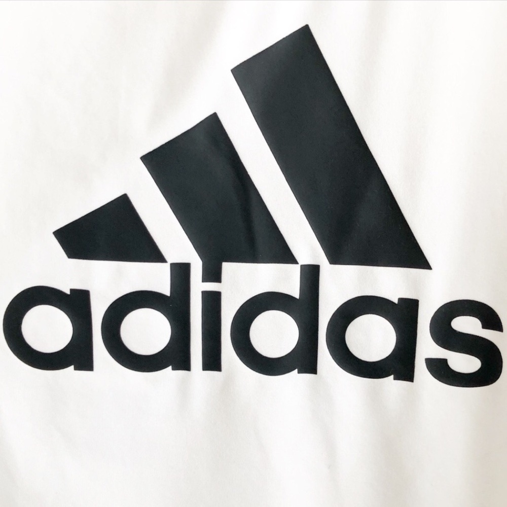 Adidas Racerback Tank Mesh Back White Large - Picture 4 of 7